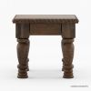 Picture of Renens Carved Traditional Square End Table Set of 2