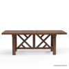 Picture of Bolzano Rustic Solid Wood Rectangular Dining Table