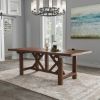 Picture of Bolzano Rustic Solid Wood Rectangular Dining Table