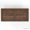 Picture of Bolzano Rustic Solid Wood Rectangular Dining Table