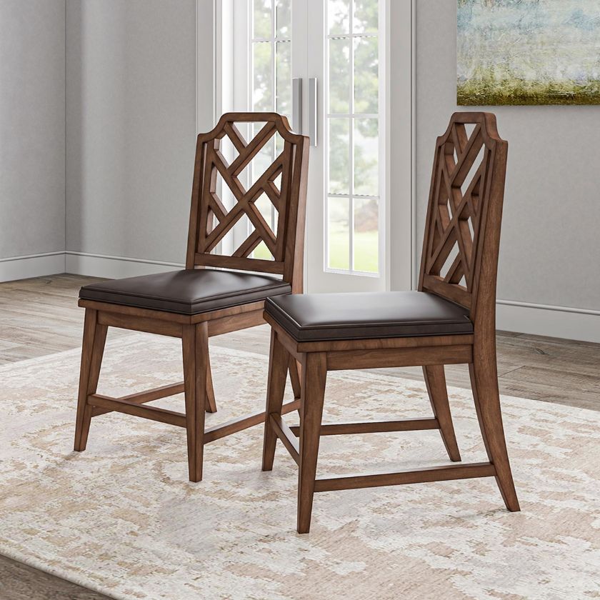 Picture of Bolzano Rustic Solid Wood Dining Chair