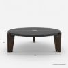 Picture of Killarney Solid Wood Handcrafted Round Coffee Table