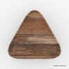 Picture of Positano Solid Wood 2 Tone Triangular End Table