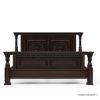 Picture of Lindenhurst Solid Mahogany Wood Traditional 4 Piece Bedroom Set