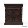 Picture of Lindenhurst Solid Mahogany Wood Traditional 4 Piece Bedroom Set