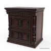 Picture of Lindenhurst Mahogany Wood Traditional 2 Drawer Nightstand