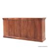 Picture of Rustic Solid Wood 2 Tier Media Cabinet