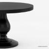 Picture of Colchester 48 Inch Black Round Kitchen Table with 4 Chair