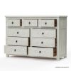 Picture of Burford Mahogany Wood Farmhouse Style 4 Piece Bedroom Set