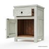 Picture of Burford Mahogany Wood Farmhouse Style 4 Piece Bedroom Set