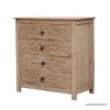 Picture of Mandala Rustic Solid Wood Hand Carved 4 Drawer Dresser