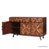 Picture of Rustic Contemporary Solid Wood 3 Drawer Large Sideboard