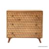 Picture of Honeycomb Rustic Solid Wood 3 Drawer Dresser