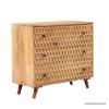 Picture of Honeycomb Rustic Solid Wood 3 Drawer Dresser