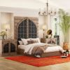 Picture of Abbotsbury Antique Rustic Solid Wood 3 Piece Bedroom Set