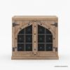 Picture of Abbotsbury Antique Rustic Solid Wood 3 Piece Bedroom Set