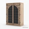 Picture of Abbotsbury Antique Armoire Wardrobe with Drawers 