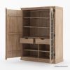 Picture of Abbotsbury Antique Armoire Wardrobe with Drawers 