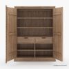 Picture of Abbotsbury Antique Armoire Wardrobe with Drawers 