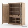 Picture of Abbotsbury Antique Armoire Wardrobe with Drawers 