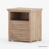 Picture of Shrewsbury Rustic Solid Wood 2 Drawer Bedroom Nightstand