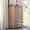 Picture of Shrewsbury Rustic Solid Wood 7 Drawer Tall Dresser
