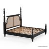 Picture of Thetford Platform 4 Poster Bed with Cane Headboard