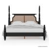 Picture of Thetford Platform 4 Poster Bed with Cane Headboard