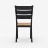 Picture of Mason Rustic Solid Wood 2 Tone Ladder-back Kitchen Chair