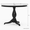 Picture of Marbella Modern 2 Tone Solid Wood Kitchen Table