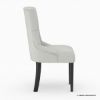 Picture of Marbella Modern Rosewood Upholstered Dining Chair