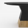 Picture of Middelburg Modern Solid Wood Round Top Kitchen Table For 4