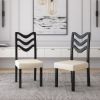 Picture of Middelburg Modern Solid Wood Geometric Dining Chair