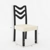 Picture of Middelburg Modern Solid Wood Geometric Dining Chair