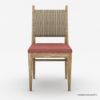 Picture of Bolsward Rustic Solid Wood Handcrafted Dining Chair