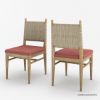 Picture of Bolsward Rustic Solid Wood Handcrafted Dining Chair