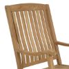 Picture of Lambert Solid Teak Wood Outdoor Rocking Chair