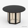 Picture of Varberg Solid Wood Cane Round Kitchen Table