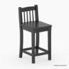 Picture of Marstrand Black Solid Wood Counter Height Dining Chair