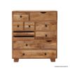 Picture of Marin Country Rustic Solid Wood 9 Drawer Bedroom Dresser