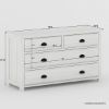 Picture of Thionville Solid Wood 4 Drawer Handcrafted Dresser