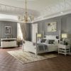 Picture of Hartlepool's White Solid Wood Handcrafted 4 Piece Bedroom Set