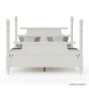 Picture of Hartlepool White Solid Wood Platform 4 Poster Bed