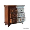 Picture of Clayton Rustic Solid Wood Traditional 2 Tone Small Dresser