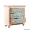 Picture of Corcoran Distressed Washed 2 Tone Small Dresser