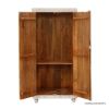 Picture of Ross Country Style Distressed Ornate Small Clothing Armoire