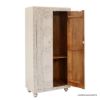 Picture of Ross Country Style Distressed Ornate Small Clothing Armoire