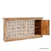 Picture of Folsom Rustic Solid Wood 4 Door Traditional Long Buffet Cabinet