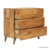 Picture of Solvang Modern Rustic Solid Wood 3 Drawer Dresser