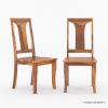 Picture of Gastonia Solid Wood Square Pedestal Dining Table Set